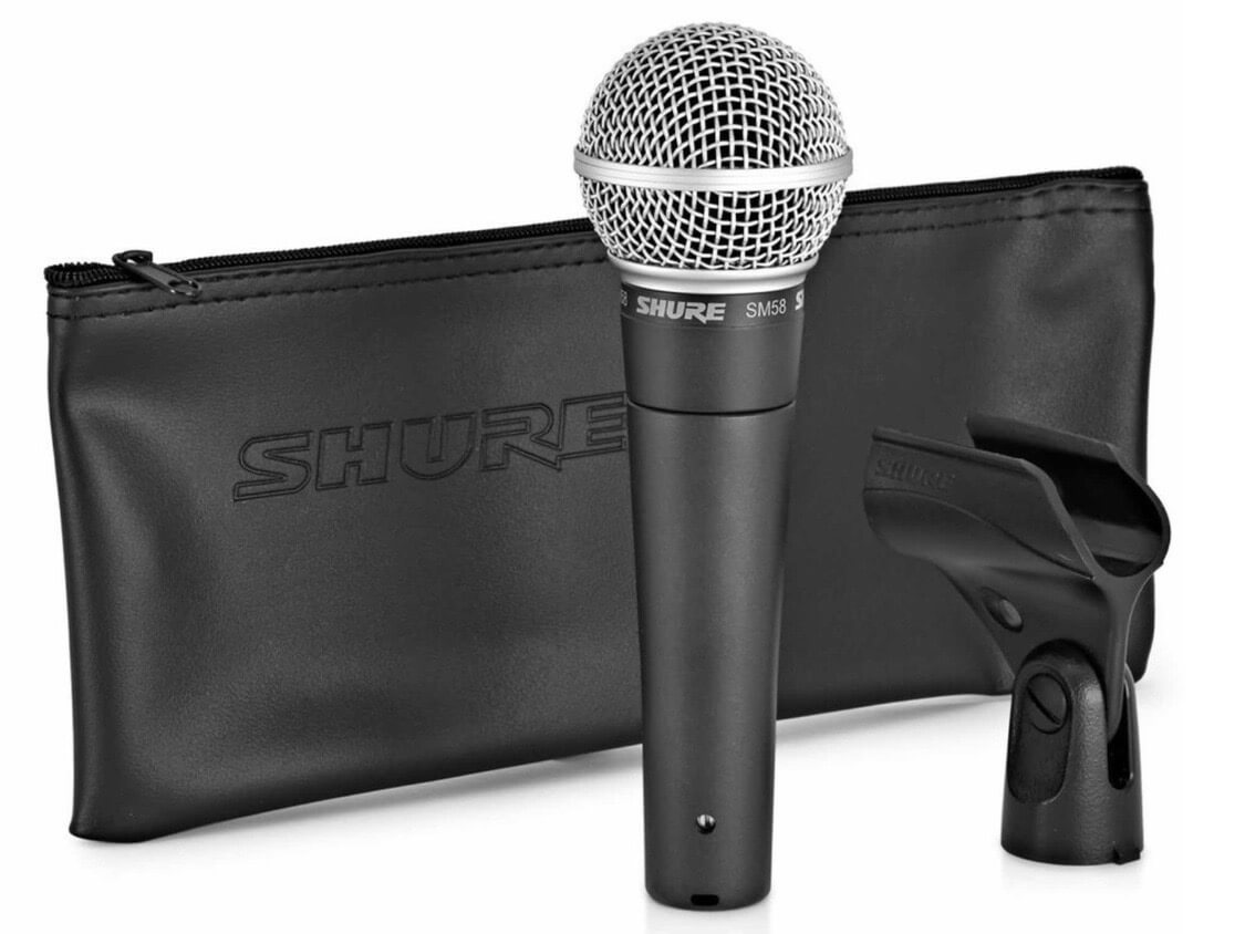 SHURE SM58 - Micrófono Vocal Dinámico Cardiode. Shure Perú