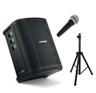 Bose S1 Pro CON Batería  Altavoz Portátil y Auto-Amplificado - Bluetooth -  Entrada microfono