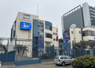 Procesadores de Videowall y Pantallas de Control – SENAMHI