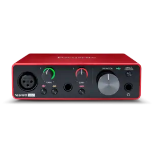 Focusrite Interfaz De Audio Scarlett Solo Tercera Generación