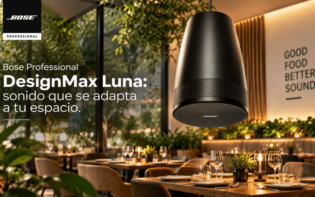 Bose Professional DesignMax Luna: sonido que se adapta a tu espacio